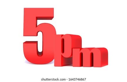 5pm onwards